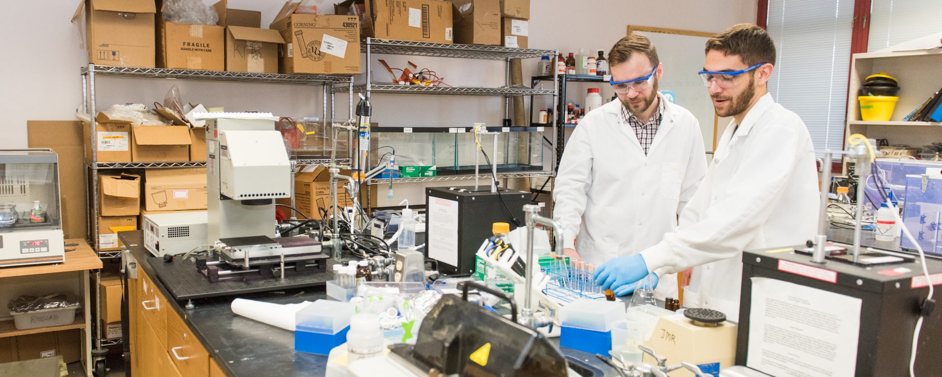 research in lab